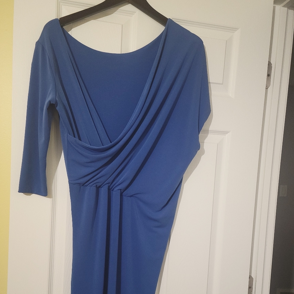 Dress, custom made worn once in excellent condition